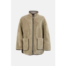 Topshop, Jassen, Beige, Dames, Maat: S