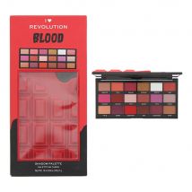 Makeup Revolution I Heart Chocolate Eyeshadow Palette - Blood