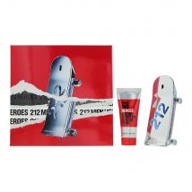 Carolina Herrera 212 Heroes Gift Set 90ml EDT + 100ml Shower Gel