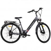 Hygge Aarhus Step Through Electric Bike Graphite Grey 250W Motor