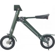 Cruzaa Limited Edition Magno Green Electric Scooter with Built-in Speakers & Bluetooth