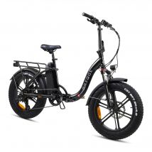 Hygge Vester Step Through Electric Bike Onyx Black Foldable