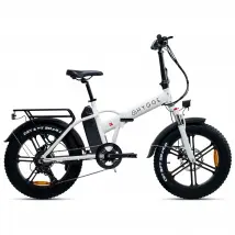 Hygge Vester Electric Bike Heron White Foldable With 36V Hub Motor