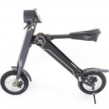 Cruzaa Electric Scooter Carbon Black with Built-in Speakers & Bluetooth