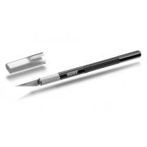Scalpel avec manche en aluminium - HUDY 188980 - - Breizh Modelisme