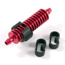 Refroidisseur de gaz à échappement rouge Fastrax - FAST897R - - Breizh Modelisme