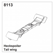 Aileron arrière - DF Models 8113 - - Breizh Modelisme