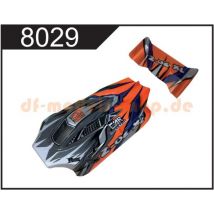 Carrosserie + aileron pour DF Models 3128 - 8029 - - Breizh Modelisme