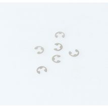 Lot de 6 clips Pin 2,5mm DF Models - 6498 - - Breizh Modelisme