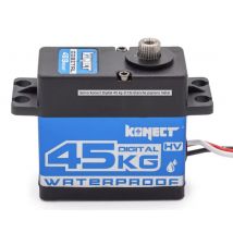 Servo Konect Digital 45 kg-0.13s étanche pignons métal - KN-4513HVWP - - Breizh Modelisme