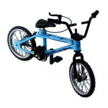 Vélo pour tricks avec les doigts bleu décoration H-SPEED 1/10 - - Breizh Modelisme
