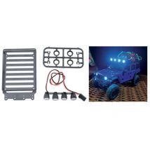 Kit feux de toit pour Axial SCX24 - T422608 - - Breizh Modelisme