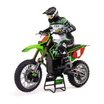 Moto RC Losi 1/4 Promoto-MX Motorrad RTR, Pro circuit LOS06002 verte - - Breizh Modelisme