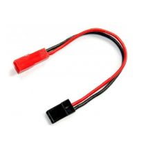 Adaptateur - Prise servo JR à Prise accu BEC - HRC9261 - - Breizh Modelisme