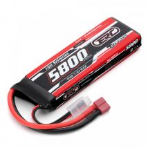 Batterie Lipo 2S 7,4V 5800mAh 100C 2S1P (138x43x20.5mm) - - Breizh Modelisme