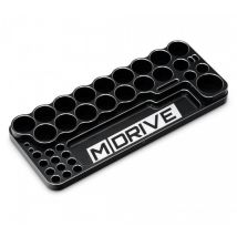 Porte-outils Aluminium CNC - 188x79x17.5mm - - Breizh Modelisme