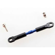 Biellettes complet 69mm Aluminium Bleu - Traxxas 3737A - - Breizh Modelisme