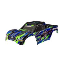Carrosserie Traxxas X-Maxx vert - Traxxas 7867-GRN - - Breizh Modelisme