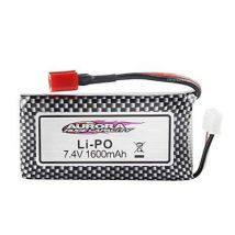 Batterie Li-Po 7,4 V 1600mAh Twin Sprint 9125 / 25-DJ02 / MJX - - Breizh Modelisme