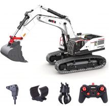 Pelleteuse Radiocommandé en Métal 1/14 - Huina 1594 - - Breizh Modelisme