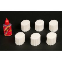 Kit mousse (6p) avec huile 1/8 - Tornado J19006/01 - - Breizh Modelisme