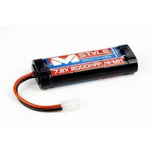Batterie Ni-Mh Standard 2000mAh 7.2V Prise Tamiya - - Breizh Modelisme