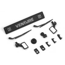 Ensemble d'accessoires de carrosserie type 1 (noir) - - Breizh Modelisme