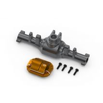 Ensemble d'essieu arrière en aluminium HP161142 - - Breizh Modelisme