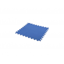 Carreaux de base de piscine - mousse bleue - 50 x 50 cm - 18 pièces - 4,5m²