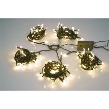 Speed Light LED - 220 LED - blanc chaud - câble vert - modulateur - 24 V (pour arbres jusqu'à 180 cm)