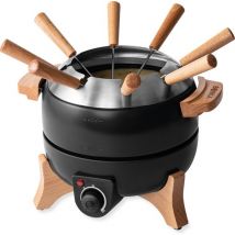 Set à fondue électrique Boska Party - 2.3L - Pour fondue au fromage, fondue au chocolat, fondue Hotpot et fondue au bouillon - Set à fondue électrique - Avec régulateur de température