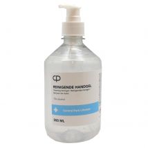 CentralPark Gel Nettoyant pour les Mains - 0.5L - Pompe - Séchage rapide - Non collant