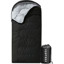 Sac de couchage momie Vertrex Tri-Season Adventure - Sacs de couchage adultes - Camping - Noir