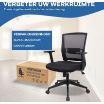 Chaise de bureau ergonomique - Chaise de bureau réglable - Chaises de bureau pour adultes - Chaise de bureau - Chaise de jeu - Entièrement réglable