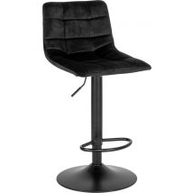 Tabouret de bar - House Nordic - Chaise Haute - Ensemble de 2 chaises de bar - Noir