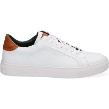 McGregor Hommes - Blanc - Baskets basses - Cuir - Lacets
