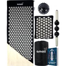 Amati Blue Lotus Nailing Mat - Coussin et accessoires inclus - Noir