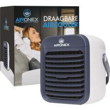 Aironex Refroidisseur d'air portable bleu - jusqu'à 15 m² - Réservoir d'eau 0.3L