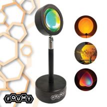 Foumt Lampe Sunset - Noir