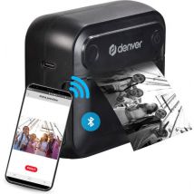 Denver Mini Pocket Printer - Imprimante d'autocollants - Papier thermique - Bluetooth - Imprimante photo mobile - MBP32B