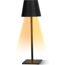 WITTS Lampe de table - Lampe de table pour chambre - Lampe de table rechargeable - Lampe de table pour chambre