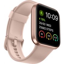 Maoo Maximize Smartwatch - Montre intelligente pour femmes - Fonction cloche complète - Moniteur de fréquence cardiaque - Podomètre - Multisport - Convient à Android et iOS - Cadeau de la Saint-Valentin - Rose