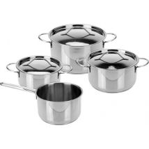 Ensemble de casseroles 7 pièces - Excellent Houseware - acier inoxydable