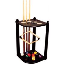 Support d'angle DL noir 10 baguettes