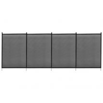 Coast Garden Fence - Clôture de piscine - 360 x 125 cm - Noir