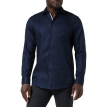 Seidensticker Business Shirt SF Spread Kent Patch12 - taille 42 - Navy