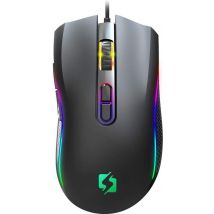 Strex Gaming Mouse with RGB LED - 3200 DPI - 7 Buttons - Windows and MAC - Game Mouse