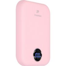Batterie externe - imoshion - 10000 mAh - Adapté à MagSafe - Chargeur rapide 22.5W - USB C & USB A - Adapté à iPhone 12/13/14/15/16 - Rose