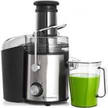 Centrifugeuse - KitchenBrothers - Extracteur de jus -Fruits et légumes - 1100ml - 800W - Noir