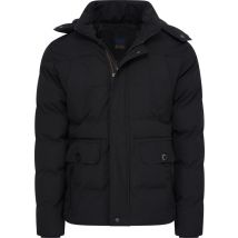 Mario Russo Ranger Jacket - Veste Homme - Veste d'hiver Homme - Déperlante - Coupe-vent - Noir - M